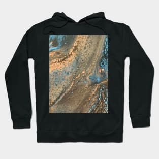 Abstract Web pour blue golds Hoodie